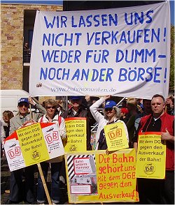 In Aktion am 1. Mai 2007